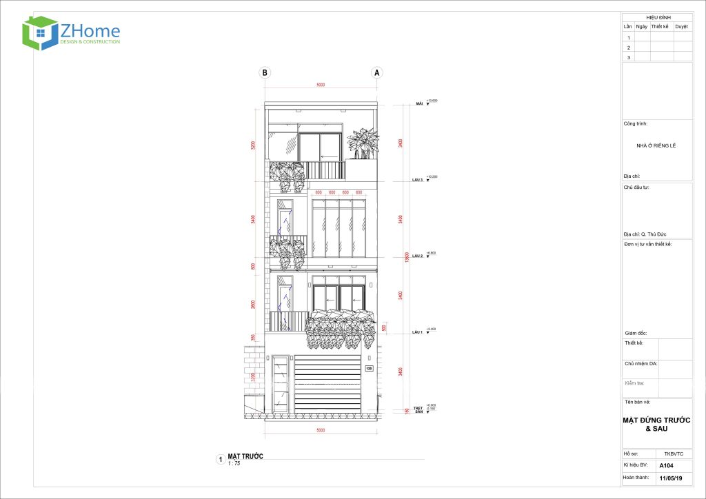 Xây Nhà Trọn Gói Bình Dương – Kiến Trúc Xây Dựng Zhome