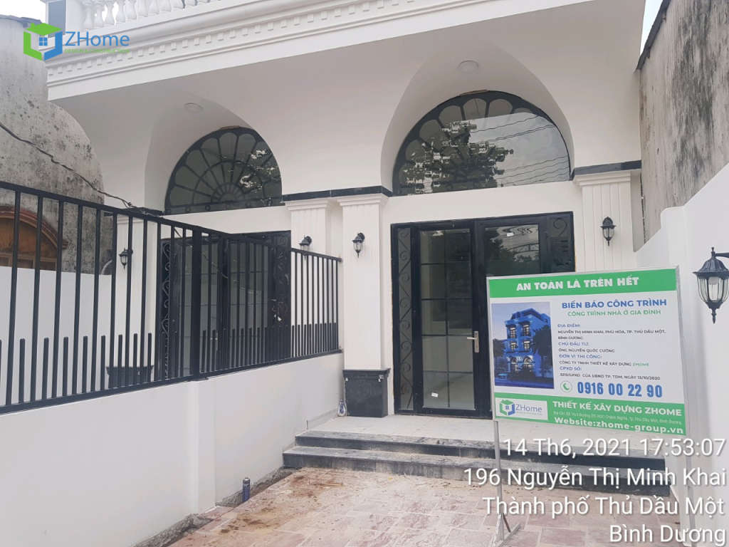 Xây Nhà Trọn Gói Bình Dương – Kiến Trúc Xây Dựng Zhome