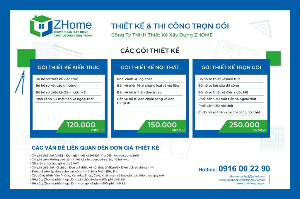 Xây Nhà Trọn Gói Bình Dương – Kiến Trúc Xây Dựng Zhome