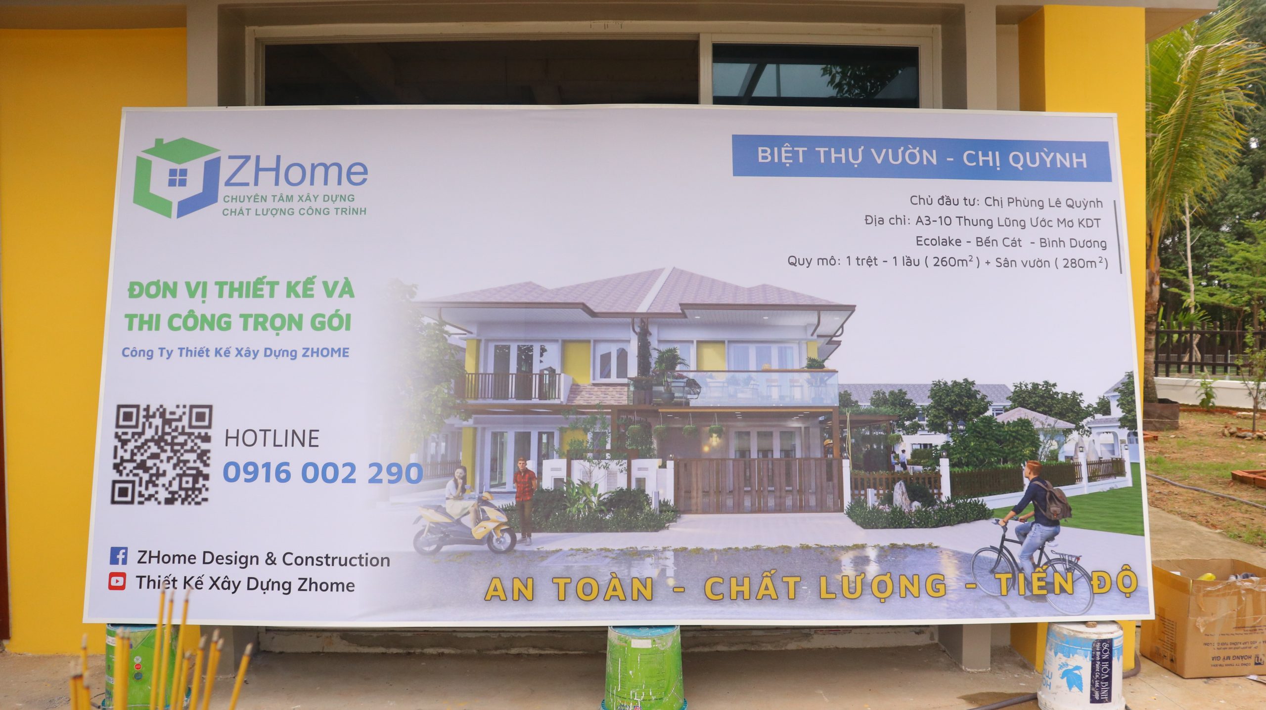 Buổi lễ khởi công của ZHome