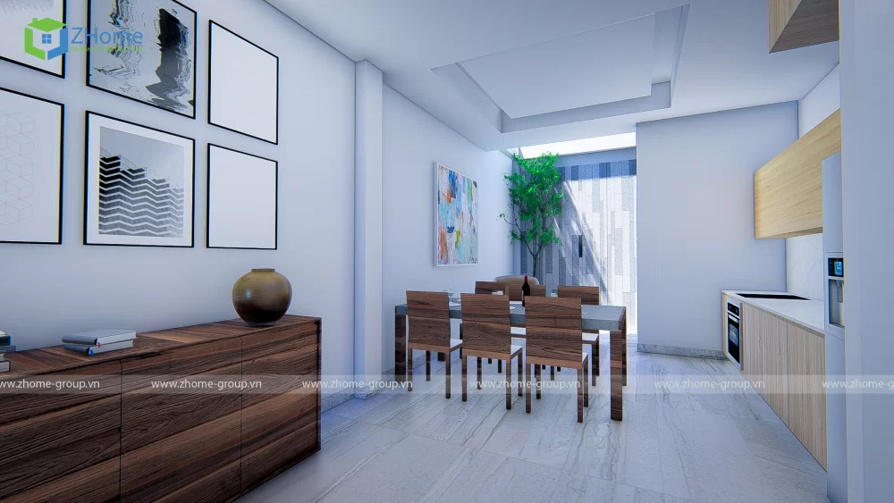 Thiết kế nhà ở hiện đại anh Chiến