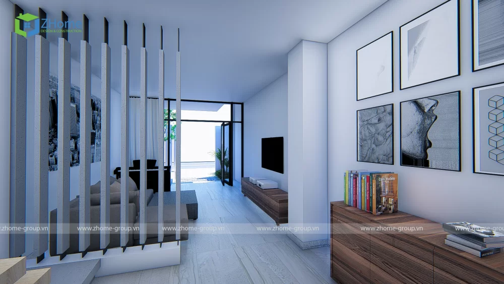 Thiết kế nhà ở hiện đại anh Chiến