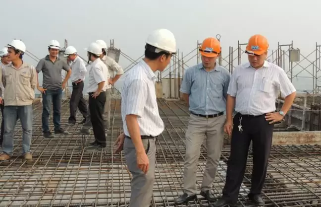 tư vấn xây dựng thực tế tại công trình