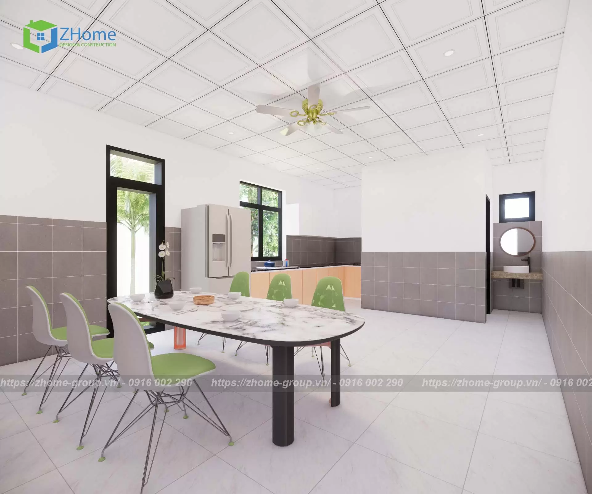 Thiết kế nhà anh Linh tại Thuận An Bình Dương