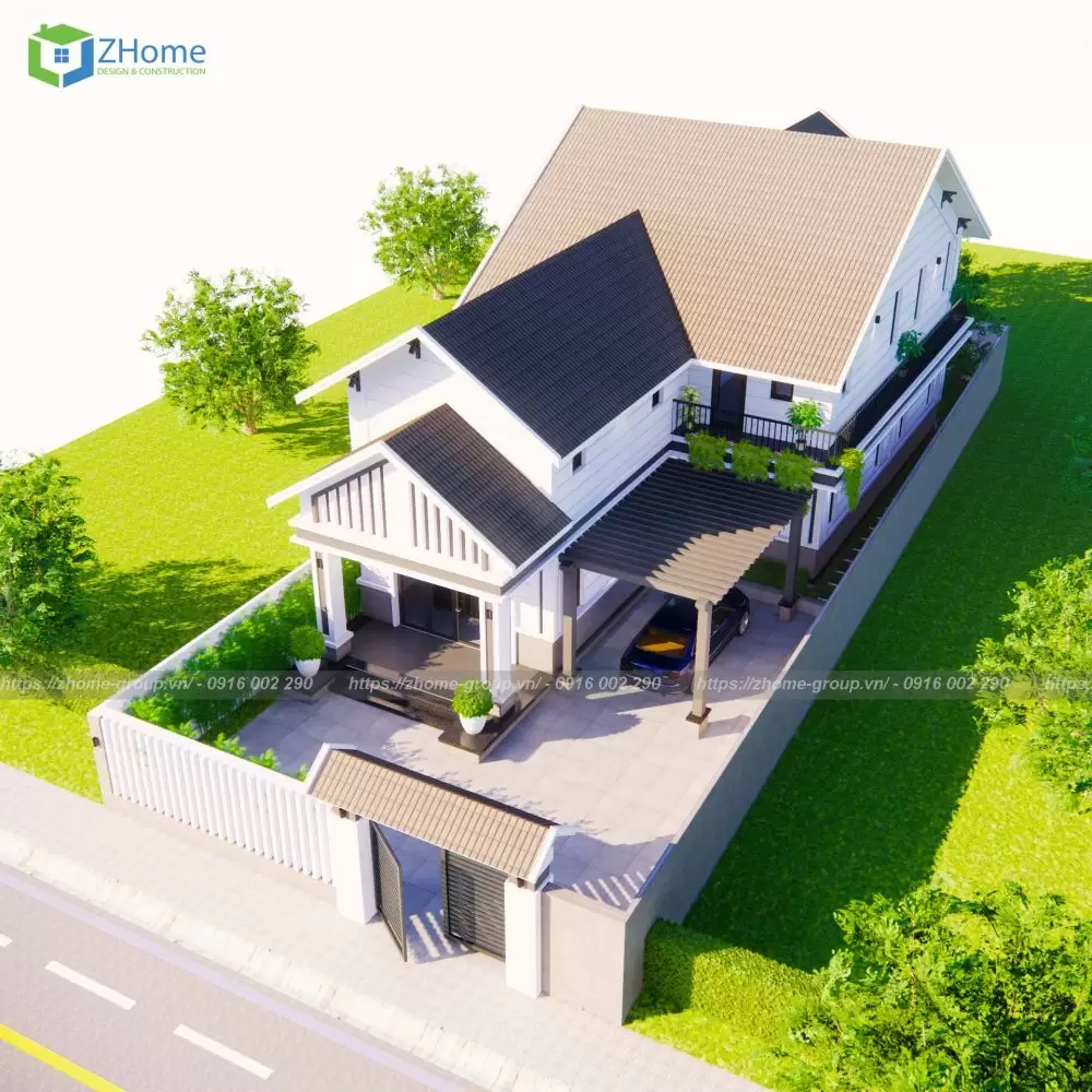 Hình phố cảnh nhà anh Ngọc