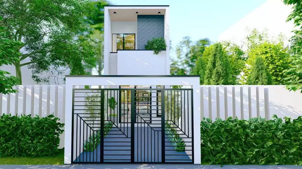 Trang trí nhà nhỏ với ngoại thất đẹp