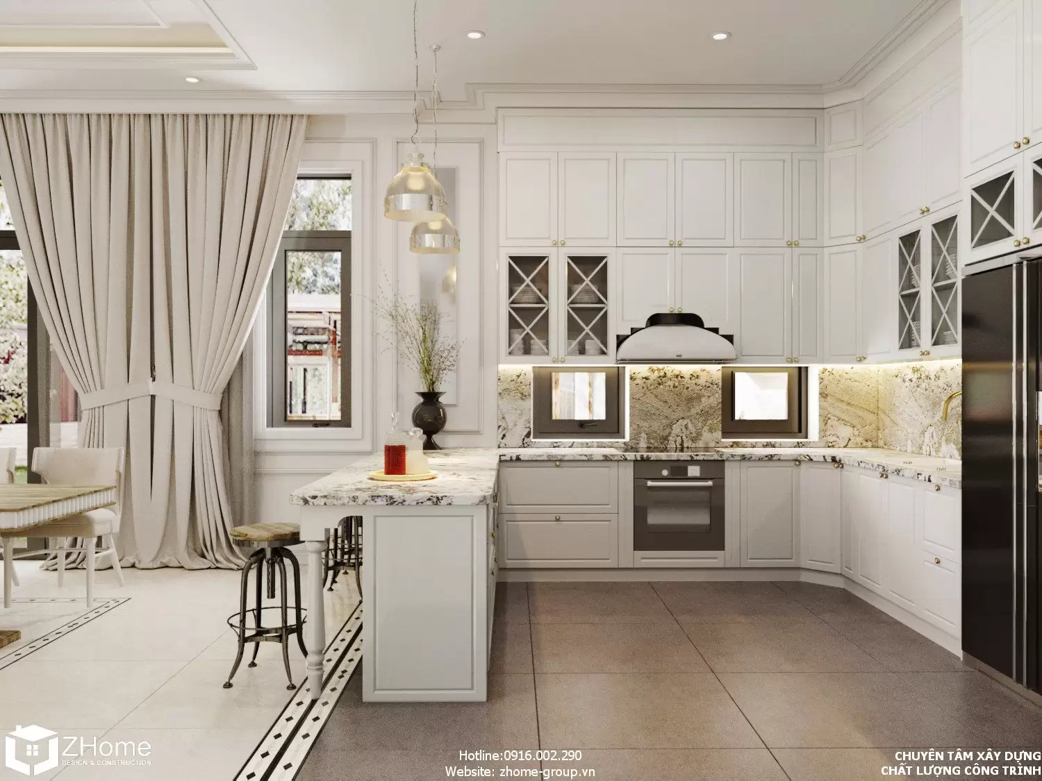 Thiết kế nội thất của biệt thự