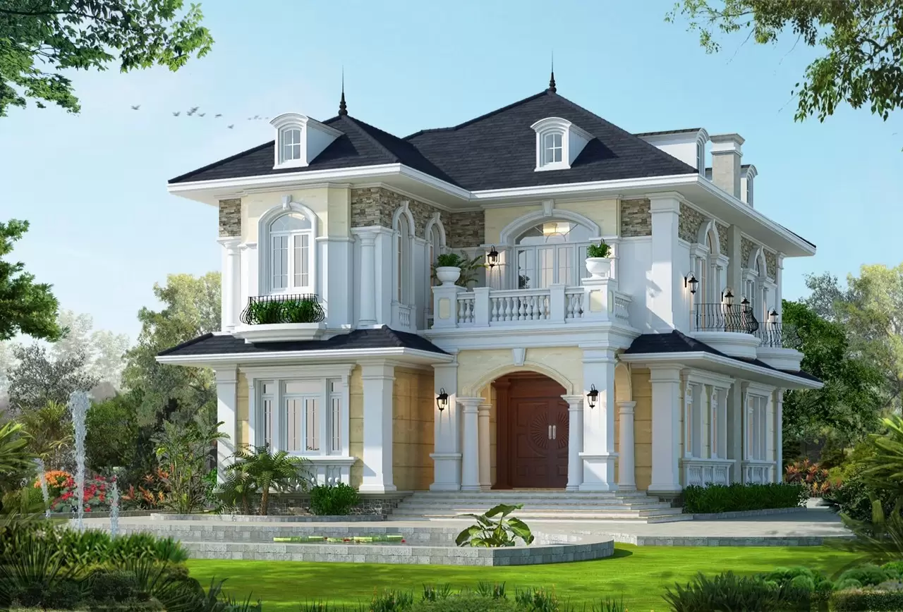 Biệt thự phong cách tân cổ điển