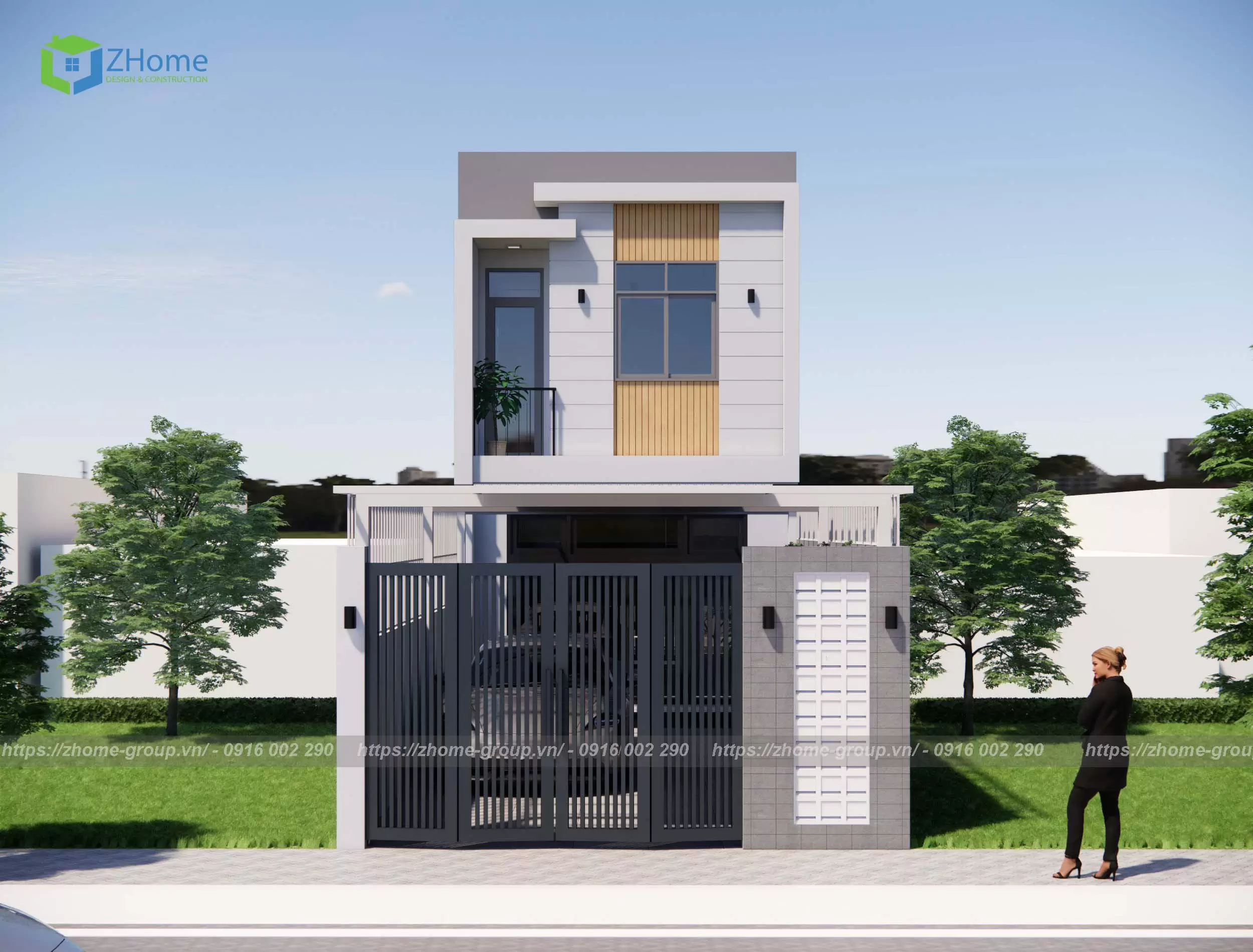 Nhà anh hải một trệt một lầu