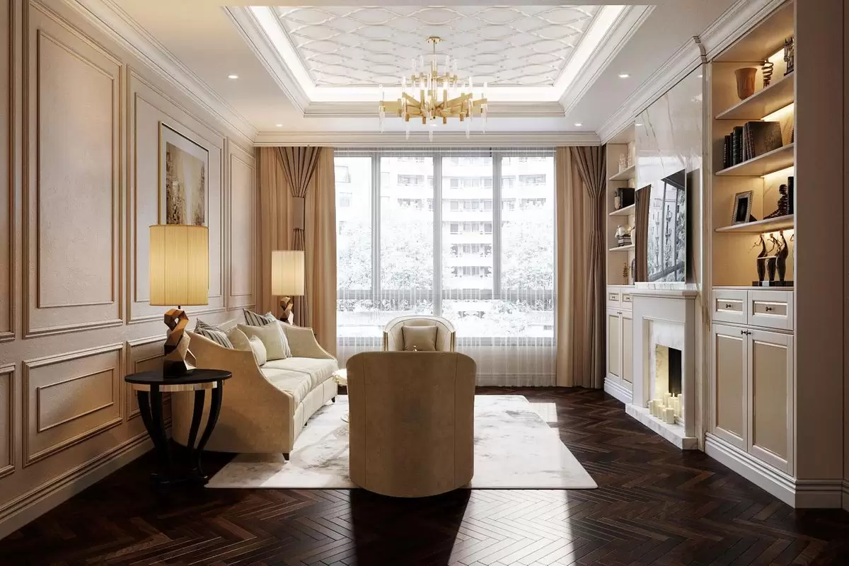 Nội thất biệt thự mini 3 tầng 80m2