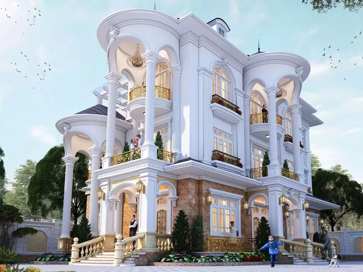 Biệt thự phong cách Pháp