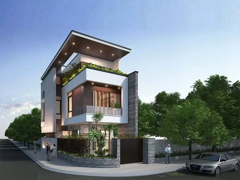 Những mẫu nhà phố 2 mặt tiền hiện đại nhất năm 2023