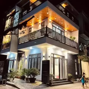 Mẫu thiết kế nhà phố 2 mặt tiền kinh doanh hiện đại, đẹp mắt