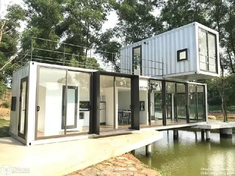 Nhà Lắp Ghép Container với thiết kế khác biệt, độc nhất (Nguồn: Internet)