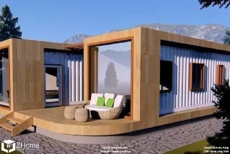 Nhà lắp ghép tiện nghi