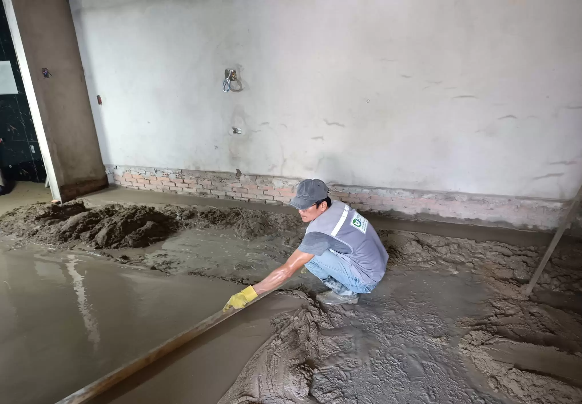 Hình ảnh thực tế thi công tại nhà anh Phúc