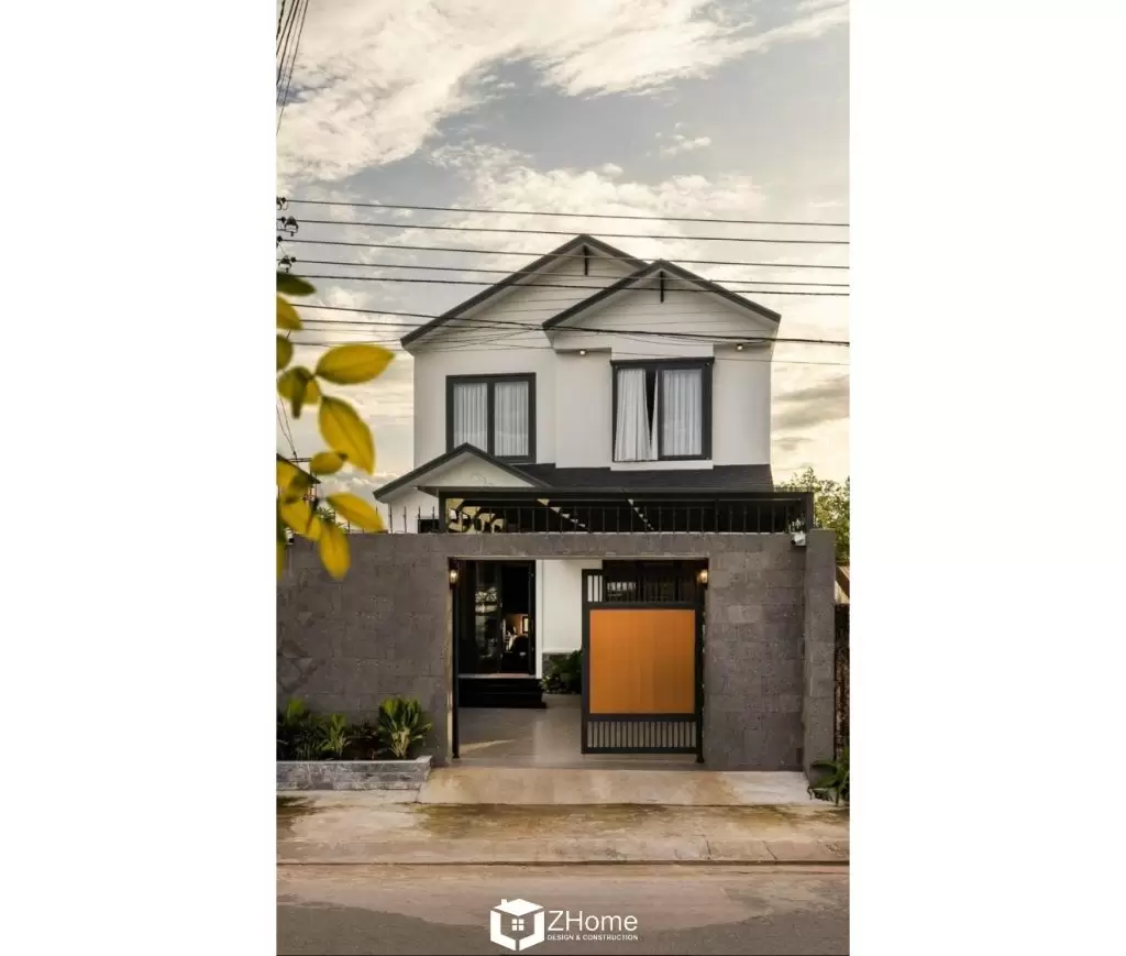 Mặt tiền biệt thự Tân An