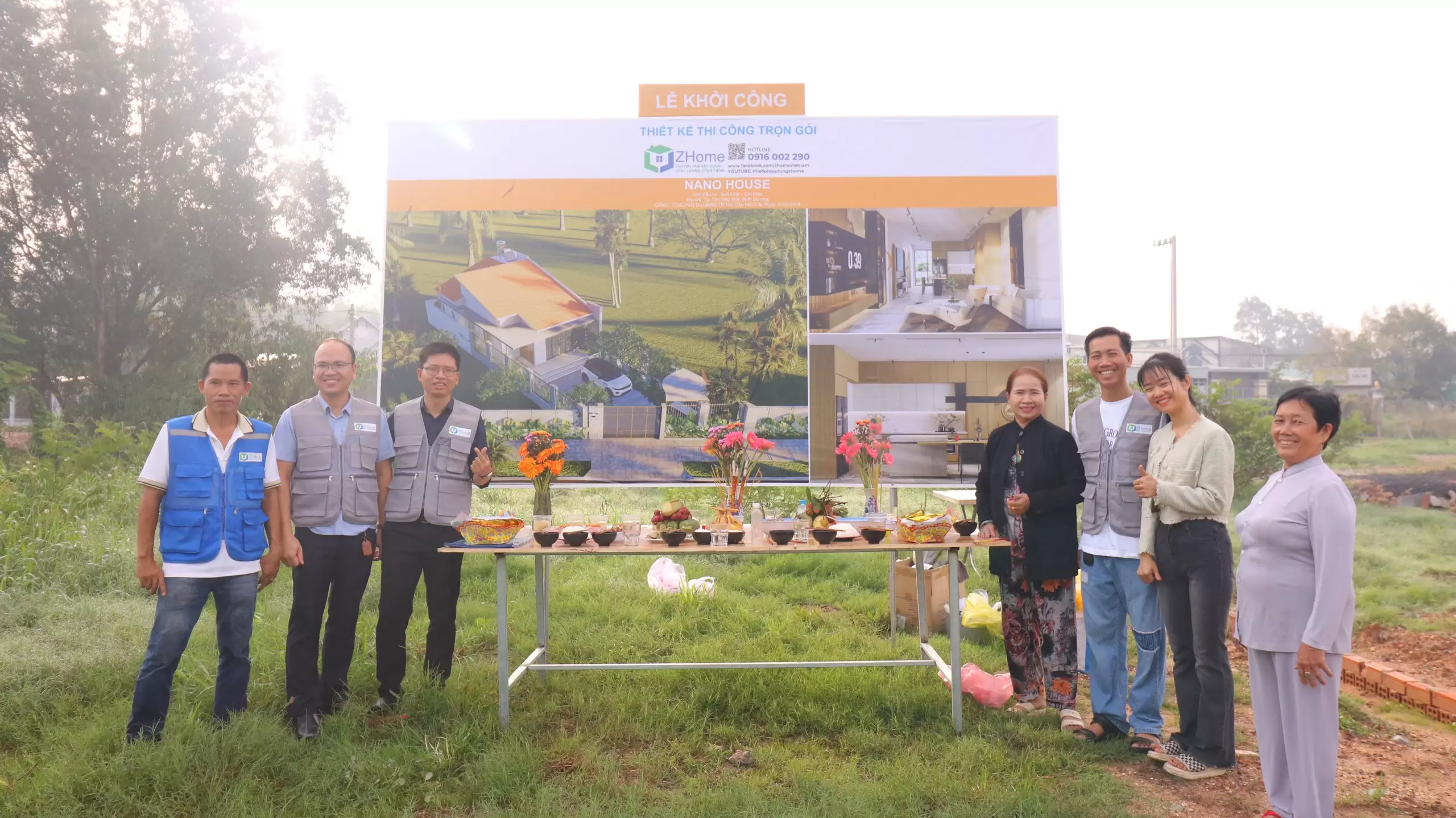 Buổi lê động thổ của ZHome